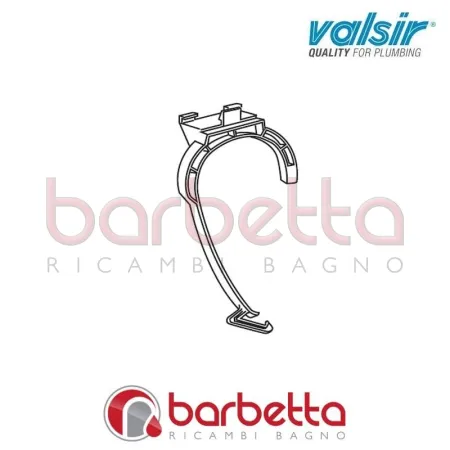 PORTA CURVA BLOCK VALSIR VS0826068