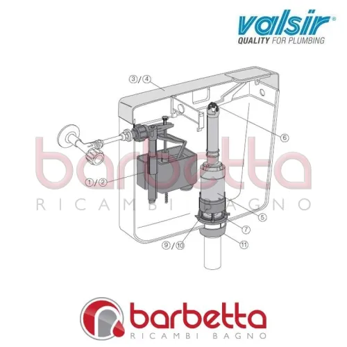 ANCORINA MIDA VALSIR VS0850004