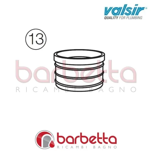 MORSETTO 50/32 PER TUBO DI SCARICO MUREX VALSIR VS0817050