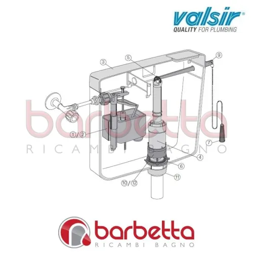 MORSETTO 50/32 PER TUBO DI SCARICO MUREX VALSIR VS0817050