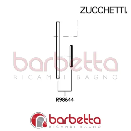 ROSONE INCASSO VASCA DOCCIA WIND ZUCCHETTI R98644