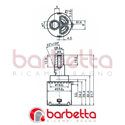 CARTUCCIA RICAMBIO KEROX K25MH