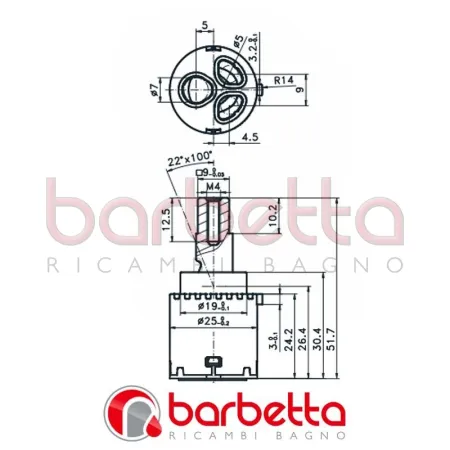 CARTUCCIA RICAMBIO KEROX K25MH