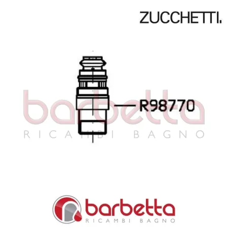 DEVIATORE VASCA SUN ZUCCHETTI R98770