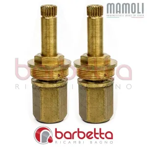 COPPIA VITONI COMPLETI 211/12 U 1/2 RICAMBIO MAMOLI 14C