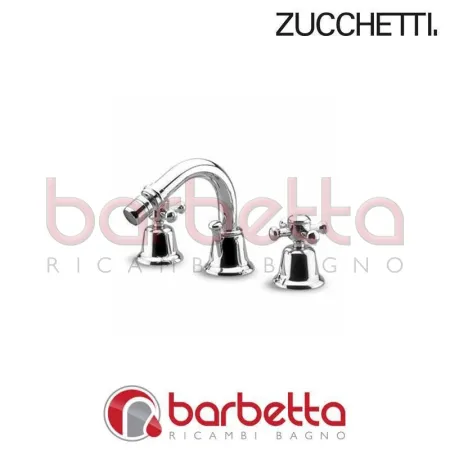 BATTERIA BIDET BOCCA GIREVOLE CON SCARICO DELFI ZUCCHETTI Z46268.8008