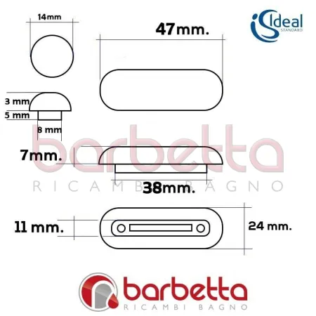 PARACOLPI GOMMINI COPRIWATER DOLOMITE J100500