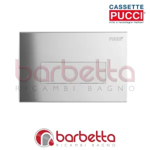 PLACCA PUCCI SARA LINEA PARETE LAMINA INOX UN PULSANTE 80130668