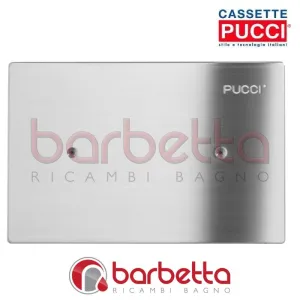 PLACCA PUCCI MATIC PARETE ACCIAIO INOX ANTIVANDALO 80000720