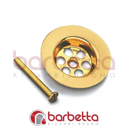 CESTELLO PILETTA GATTINARE DORATE 70x52 CON VITE