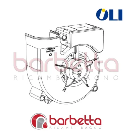 MOTORE VENTILATORE OL0880713
