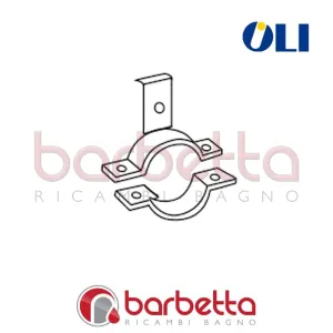 SUPPORTI METALLICI BIDET SIMFLEX OL0037144