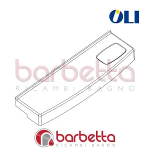COPERCHIO TURCHESE BIANCO CIECO OL0494801