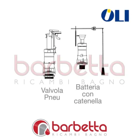 PILETTA ALTA POSIZIONE H43 MM D.32 (1”) OL0530106