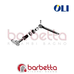 SET PULSANTE “HANDLE” CROMO LUCIDO OL0033767