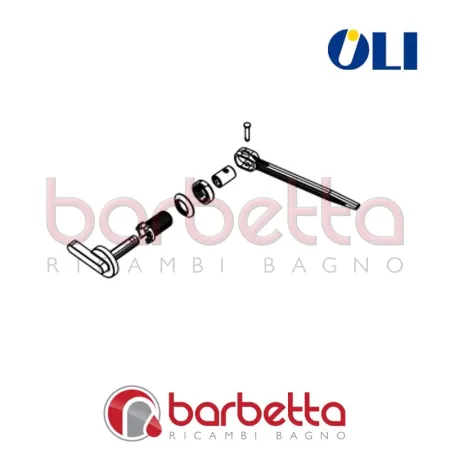 SET PULSANTE “HANDLE” CROMO LUCIDO OL0033767