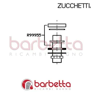 SUPPORTO DOCCETTA SIMPLY BEAUTIFUL ZUCCHETTI R99955