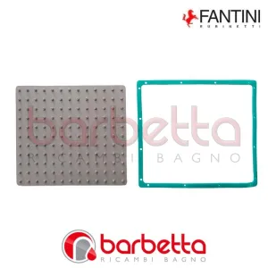 MEMBRANA CON GUARNIZIONE E VITI PER SOFFIONE MILANO STAINLESS STEEL FANTINI 90009691