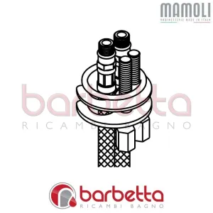 TUBO ALIMENTARI G3/8 10X1 GIO PONTI MAMOLI 90416C