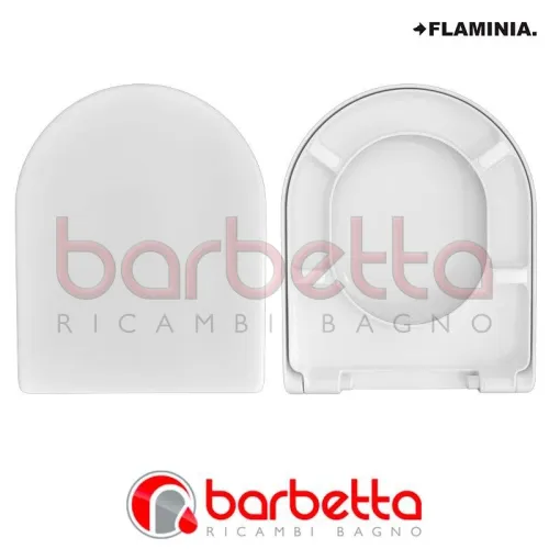 SEDILE COPRIWATER RALLENTATO QUICK-APP BIANCO FLAMINIA QKCW03