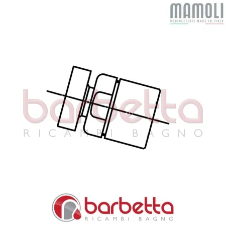 SNODO COMPLETO PAOLA&THEBATHROOM MAMOLI 0452
