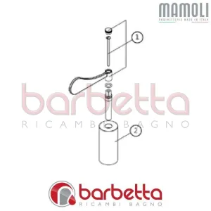 CAPPUCCIO LATERALE PAOLA&THEBATHROOM MAMOLI 7821