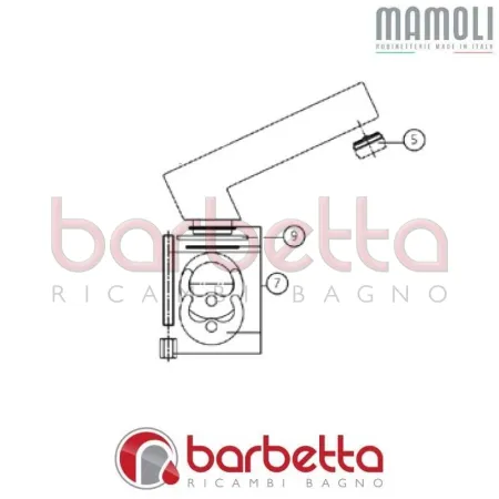 BASETTA EUCLIDE MAMOLI 6158