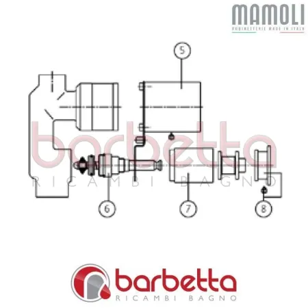 CANNOTTO DEVIATORE EUCLIDE MAMOLI 6172