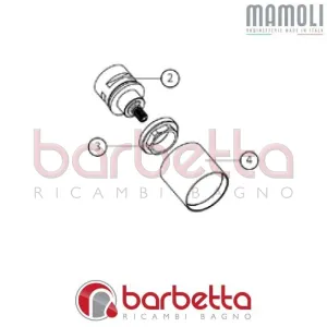 GHIERA DI BLOCCAGGIO EUCLIDE MAMOLI 7717