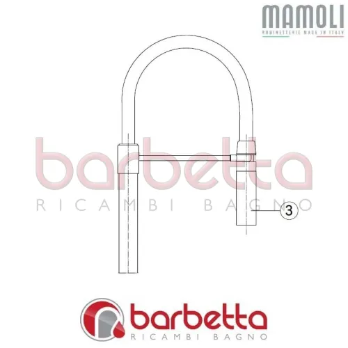 DOCCIA 2 GETTI SADLER MAMOLI 0338