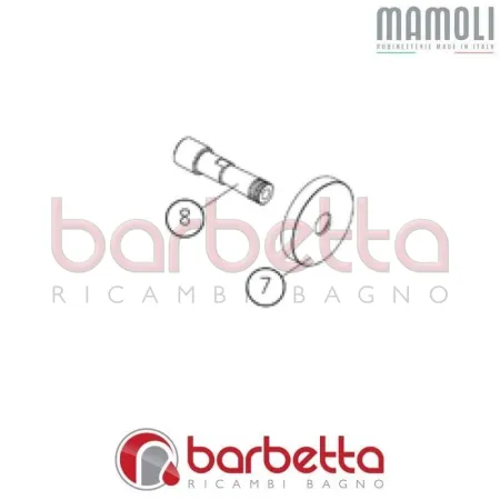 ROSETTA A MURO CON O RING TOOL MAMOLI 91218