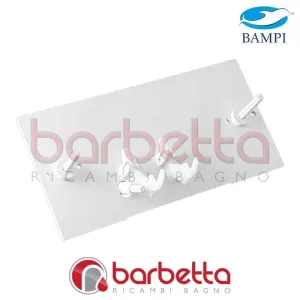 PLACCA CON LEVE 228x125 ANDROMEDA/CRUX RICAMBIO BAMPI CRIAND01