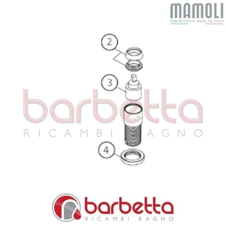 BASE MISCELATORE TOOL MAMOLI 9821