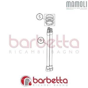 ACCESSORI FISSAGGIO MISCELATORE TOOL MAMOLI 91555