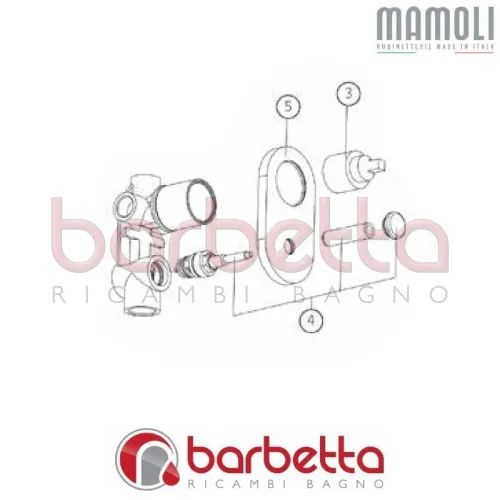 DEVIATORE COMPLETO TOOL MAMOLI 90209