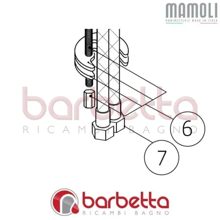 ACCESSORI FISSAGGIO TOOL MAMOLI 91887