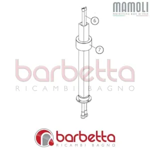 TUBO DI ALIMENTAZIONE FLESSIBILI 3/8 X 10 X 1 FEEL MAMOLI 92020