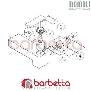 GHIERA BLOCCAGGIO CARTUCCIA FEEL MAMOLI 9883