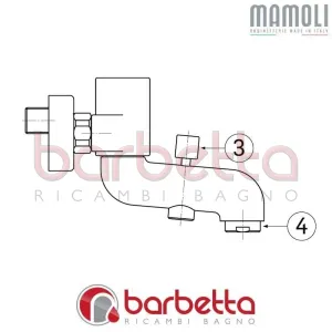 DEVIATORE ACHILLE MAMOLI 33W