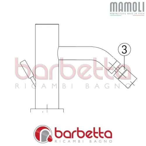 SNODO COMPLETO PICO MAMOLI 0551