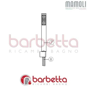 DOCCIA PICO MAMOLI 0329
