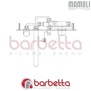 DEVIATORE PICO MAMOLI 23850