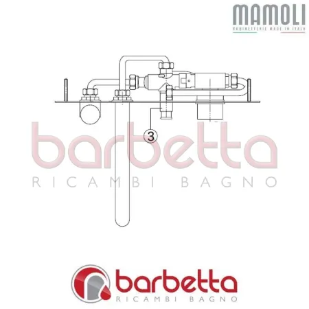DEVIATORE PICO MAMOLI 23850