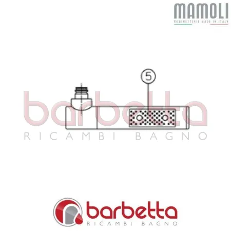 SOFFIONE MONOGETTO PICO MAMOLI 91993