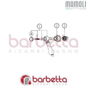 PLACCHETTE MANIGLIA FREDDO BELGRAVIA MAMOLI 19912