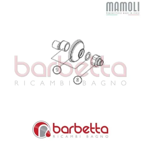 SEDE E CALOTTA BELGRAVIA MAMOLI 11019