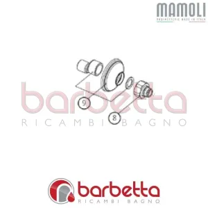 COPPIA RACCORDI DISTANZIALI BELGRAVIA MAMOLI 0116