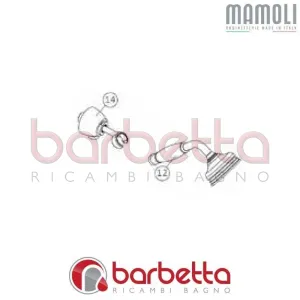 SUPPORTO DOCCIA BELGRAVIA MAMOLI 387T