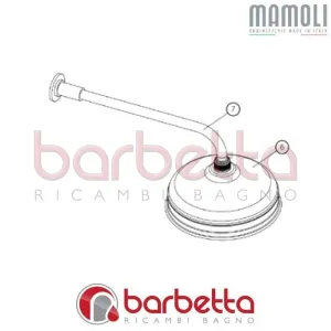 SOFFIONE DIAMETRO 150 BELGRAVIA MAMOLI 0381S