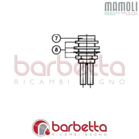 ORGANI FISSAGGIO EPOCA MAMOLI 14442